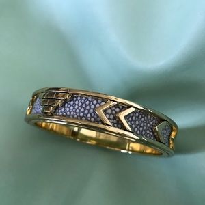 House of Harlow Grey Gold Bracelet Bangle